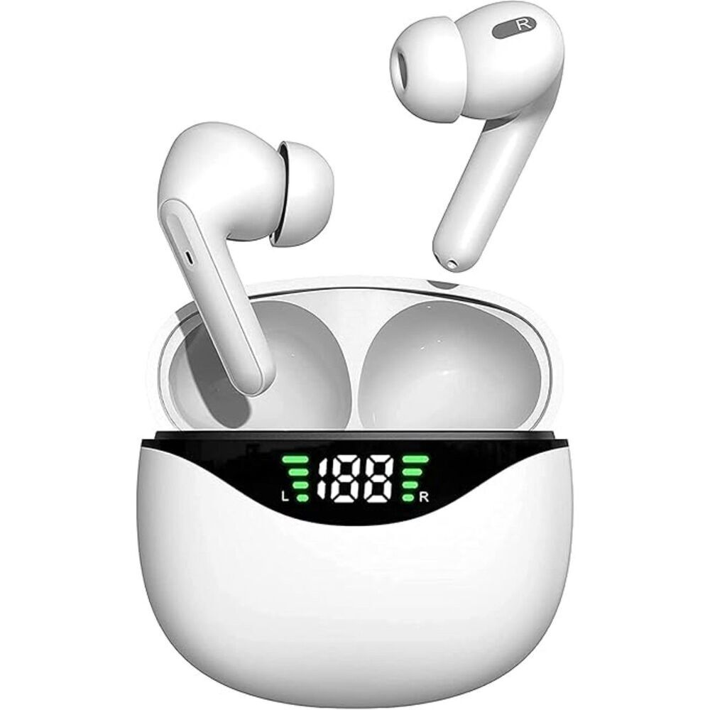 Wireless Bluetooth 5.3 Earbuds Noise Cancelling In Ear Earphones with Mic IPX7